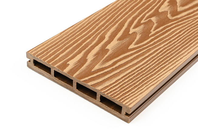 Террасная доска MEGADECK (3D+3D) 20*14*4000мм Орех