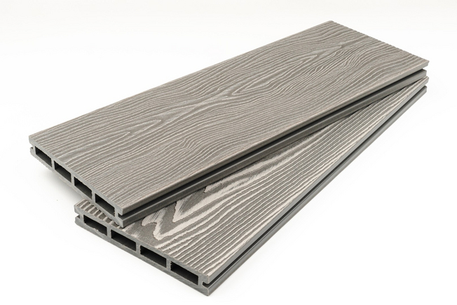 Террасная доска MEGADECK (3D+3D) 20*14*3000мм Серый