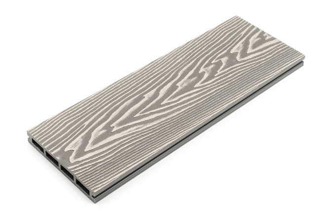 Террасная доска MEGADECK (3D+3D) 20*14*3000мм Серый