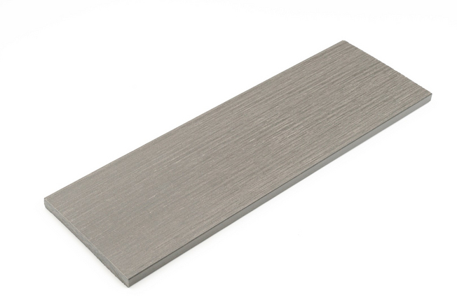 Заборная доска MEGADECK (3D) брашированное дерево 12*130*4000мм Серый