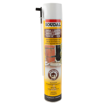 Пена монтаж Soudal бытов. DIY лето 750мл