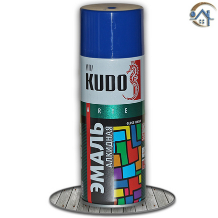 Аэрозоль KUDO Синяя 520мл  №1011