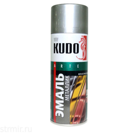 Аэрозоль KUDO Хром 520мл №1027