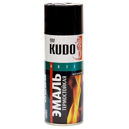 Аэрозоль KUDO Чёрная для мангалов 520мл №5122