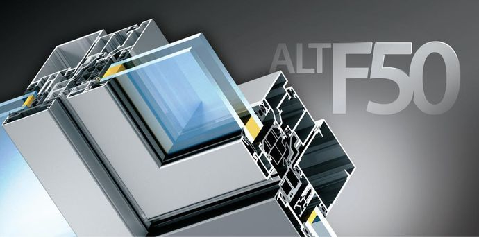 Алюминиевые окна Alumark F50