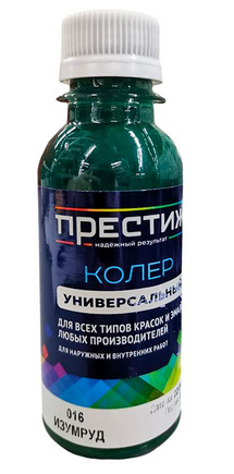 Колер Изумруд №16 100мл Престиж