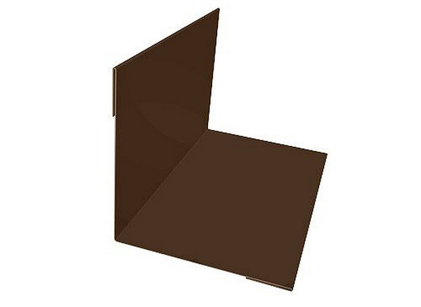 ВИК Планка угла внутреннего 50*50*2000 ПЭ RAL 8017 шоколад