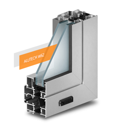 Алюминиевые окна ALUTECH W 62